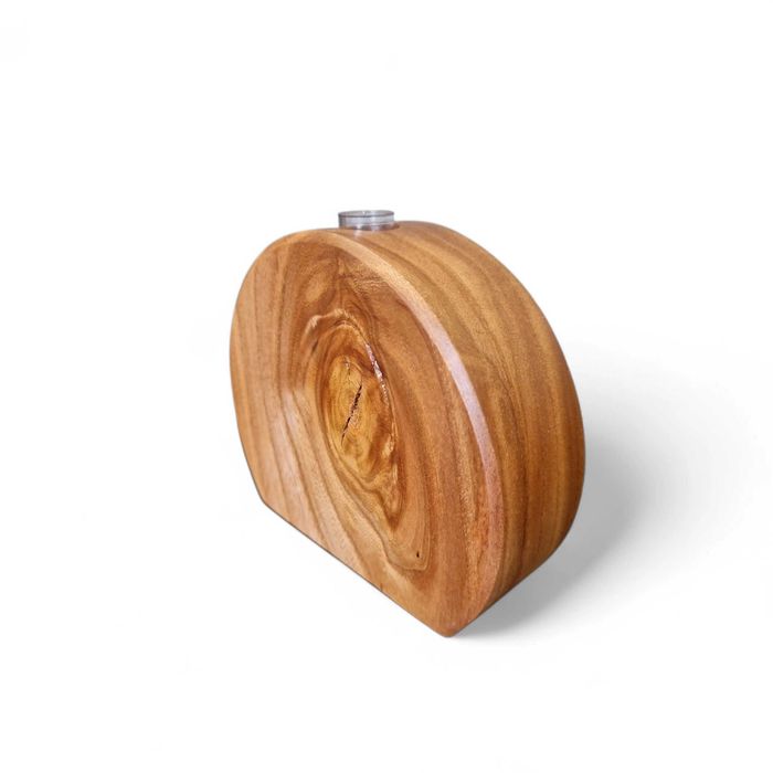 Wazon, wazonik drewniany glediczja – dekoracja, prezent