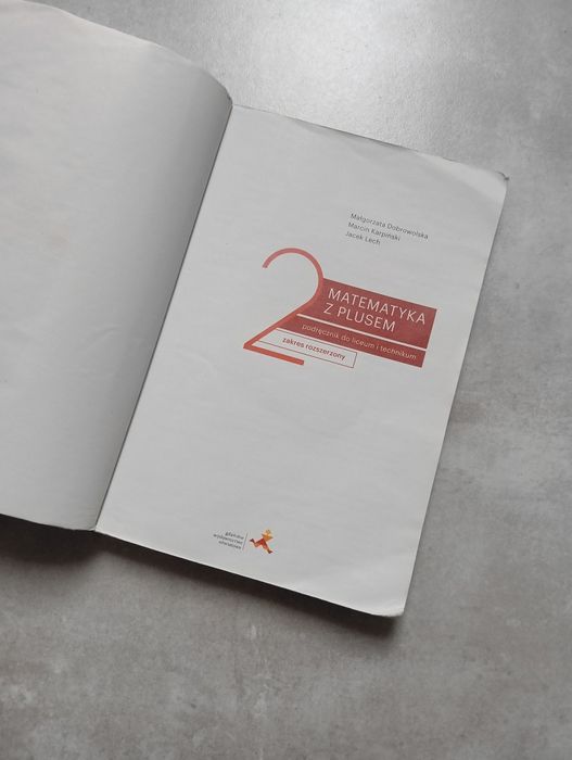 Matematyka z plusem zakres rozszerzony klasa 2