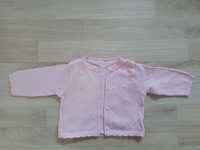 Sweter rozpinany 68 chrzest