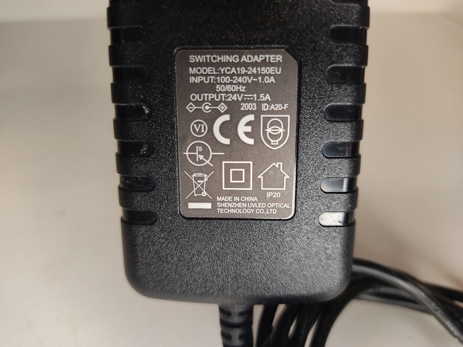 Блок питания 24V 1,2A 12V 1A