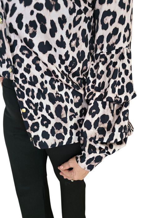 Koszula damska w princie panterkowym By Nadi rozmiar 42