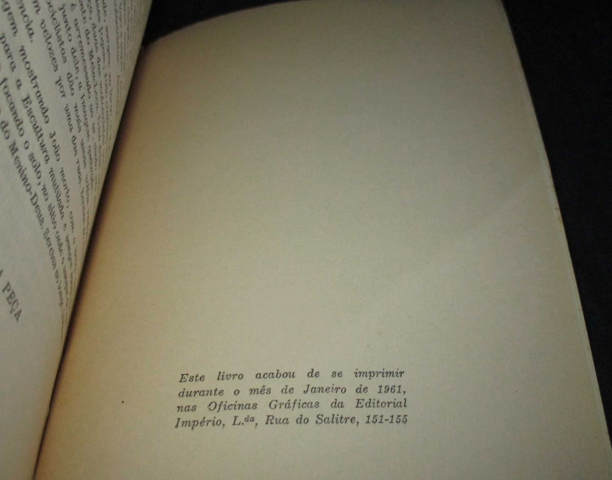 Livro Os Anjos e o Sangue Bernardo Santareno 1ª edição