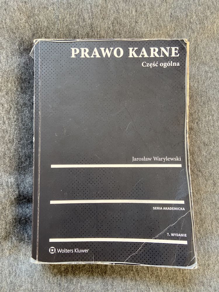 Prawo karne J. Warylewski 7. Wydanie