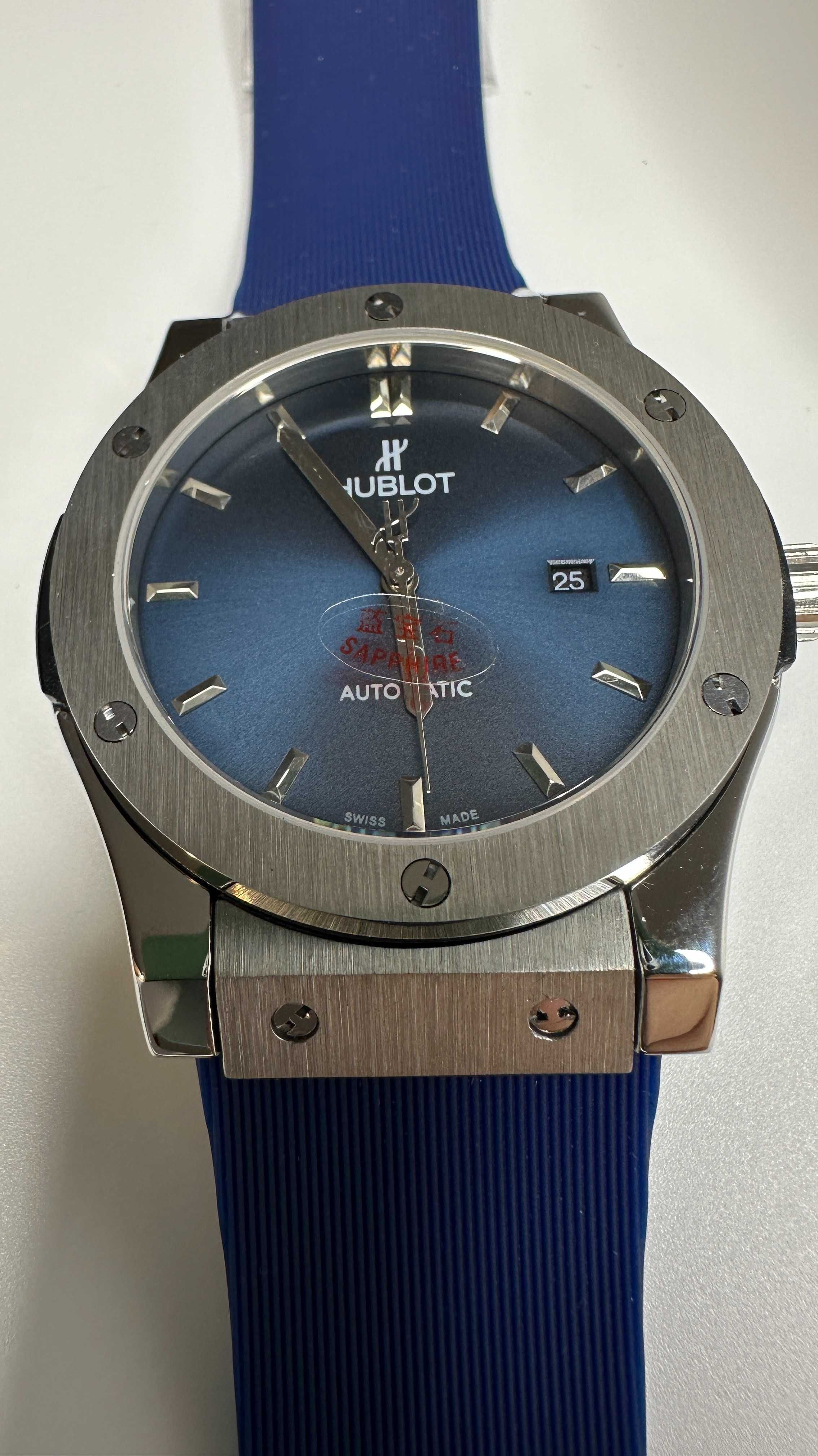 Zegarek Hublot Big Ban granatowy