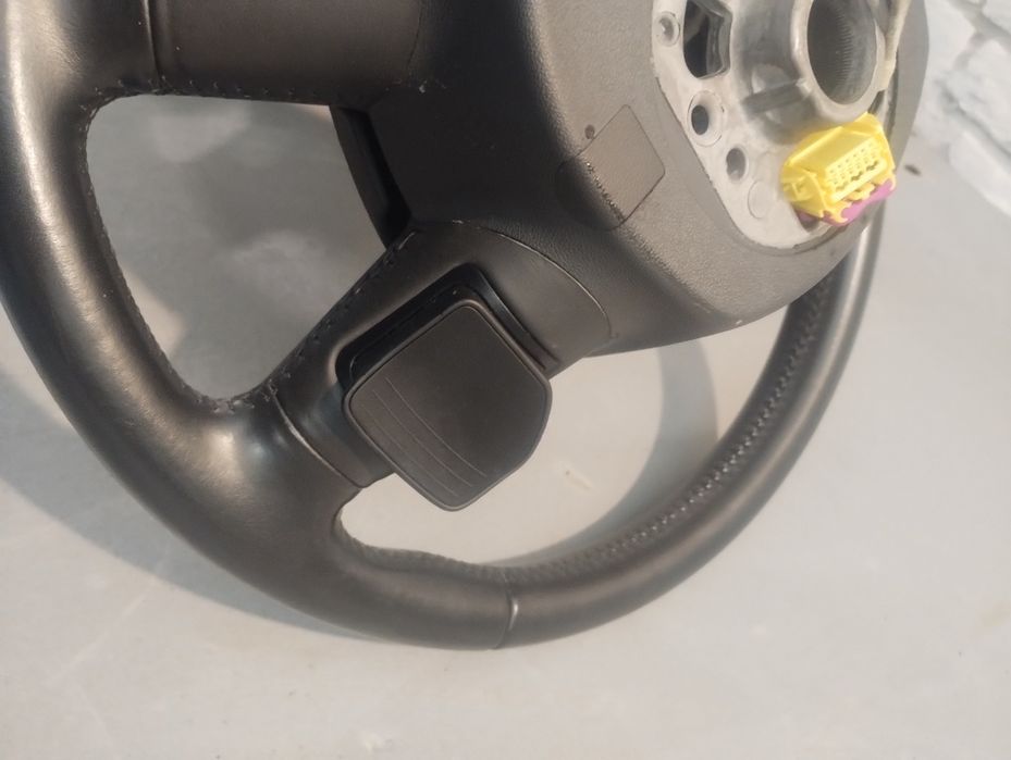 Kierownica audi A6 C6 A8 skóra łopatki airbag 4E0.419.091CN