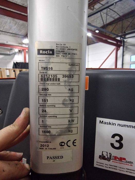 Paleciak elektryczny Rocla