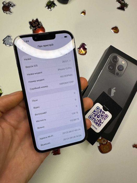 Iphone 13 pro 128 gb, ідеальний стан, айфон 13 про 128