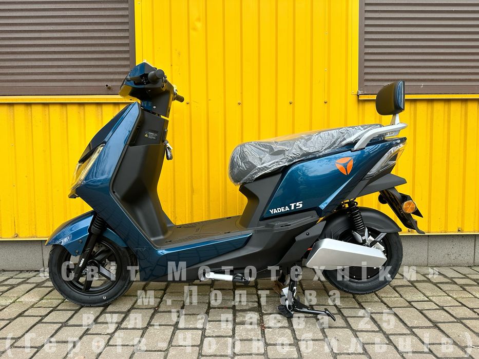 Новий електроскутер Yadea T5 2000W 72V20Ah 2024р.Графеновий АКБ скутер