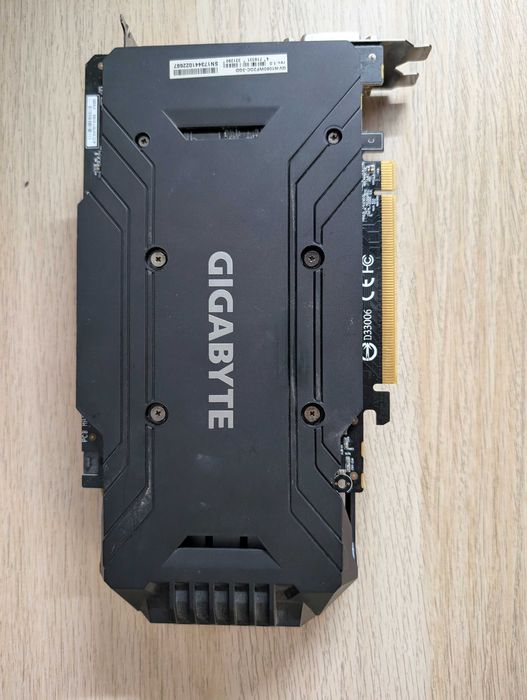 Gigabyte GTX 1060 WINDFORCE OC 3GB — Refurbished64550414001411121