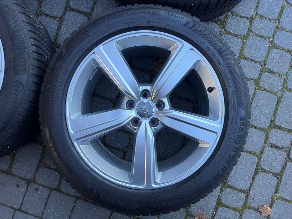 NOWE Koła Zima 20” Audi Q8 Q7 BMW 5x112 ET38 9J Continental 255/50/20