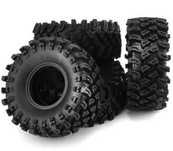 RC opony 135mm 2,2 cala 4szt 1/10 do Crawler Car Axial SCX10 Wraith