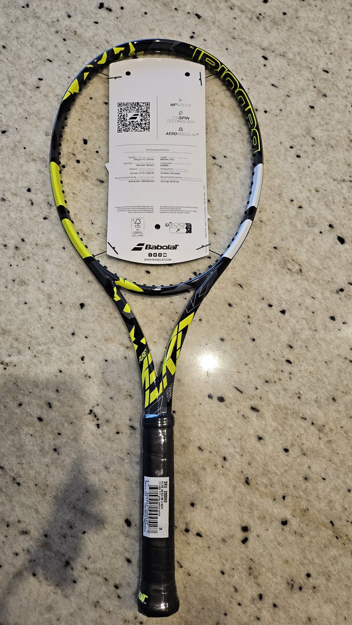 Rakieta tenisowa Babolat Pure Aero 98 305g/ L3