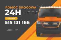 Pomoc Drogowa 24/7 Mobilna Wulkanizacja Transport Przewóz Laweta