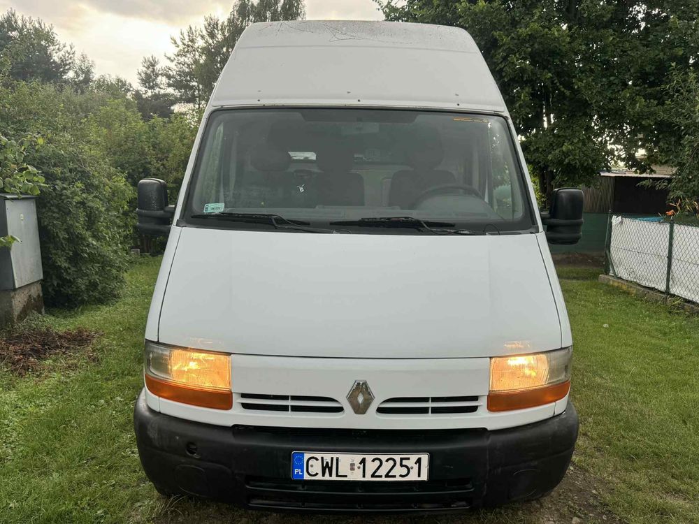 Renault Master 2.8 DTI 116km max wysoki gotowy do pracy.