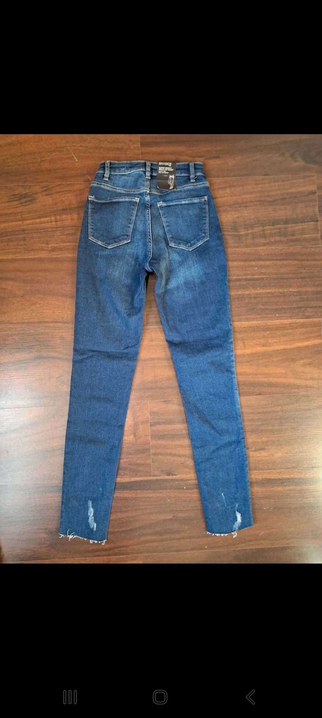 Spodnie jeansowe rozmiar 32 H&M