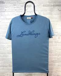 LUNDHAGS T-Shirt Koszulka Męska Bawełniana Outdoor Nowy Model _M_L_