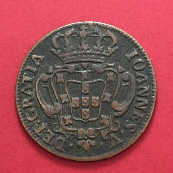 X Réis 1749 D. João V - Ø 34mm - R A R A