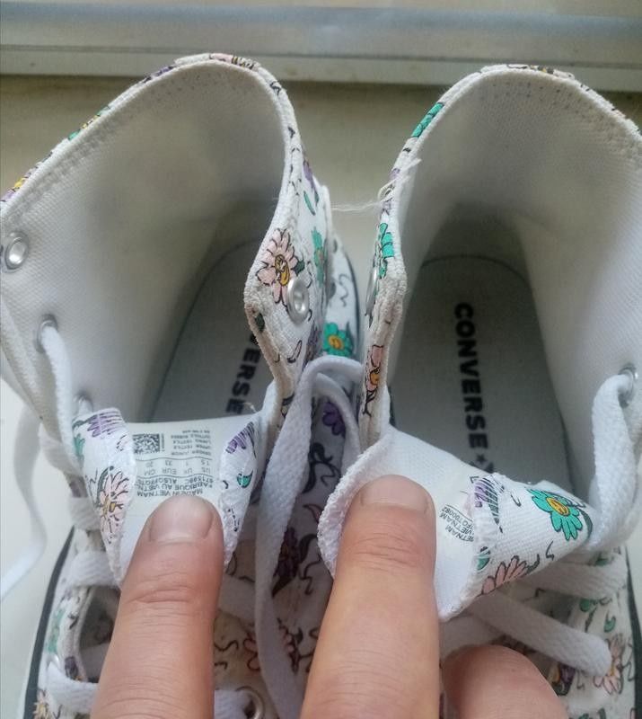 Високі кеди для дівчинки Converse (оригінал)