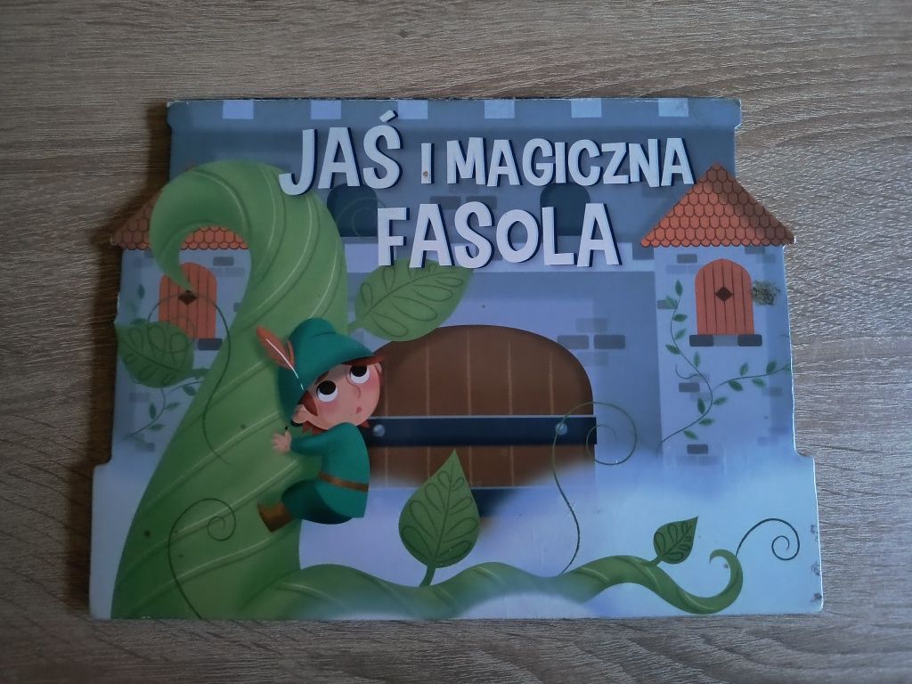 Jaś i magiczna fasola książka z rozkładanymi elementami