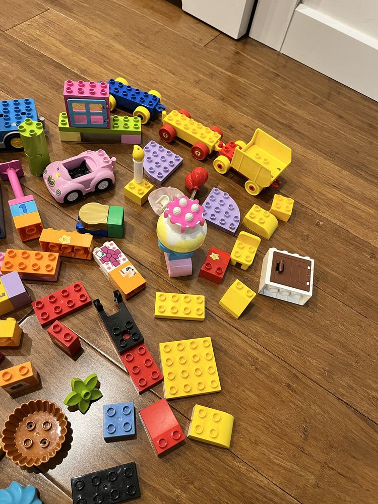 Lego duplo mix 4 zestawow myszka miki policjant