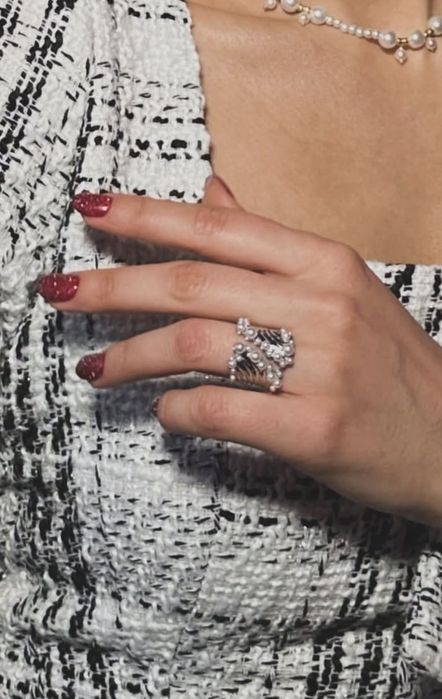 Каблучка з перлинами