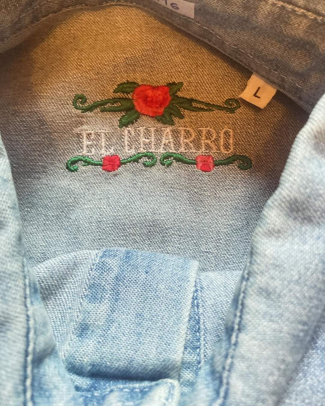 Продам вінтажну рубашку фірми El CHARRO.