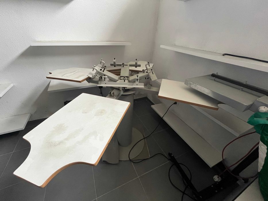 Máquinas de serigrafia e tampografia