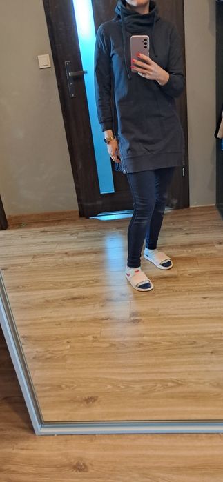 Bluza granat s ciążowa