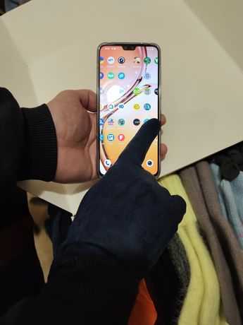 Рукавиці сенсорні Touch телефон унісекс перчатки сині хакі рукавиці