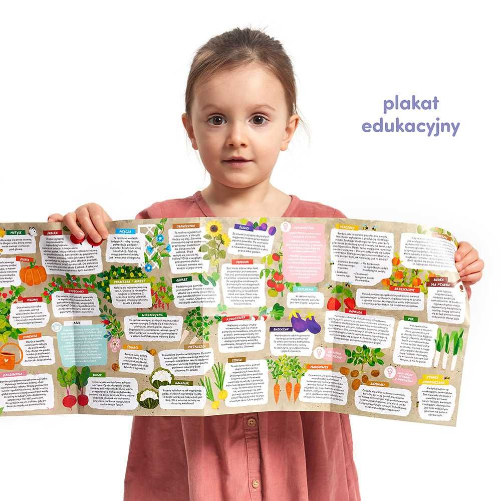 CZUCZU PUZZLE Co rośnie w ogródku 3+ 4+ 40 elementów CZU CZU