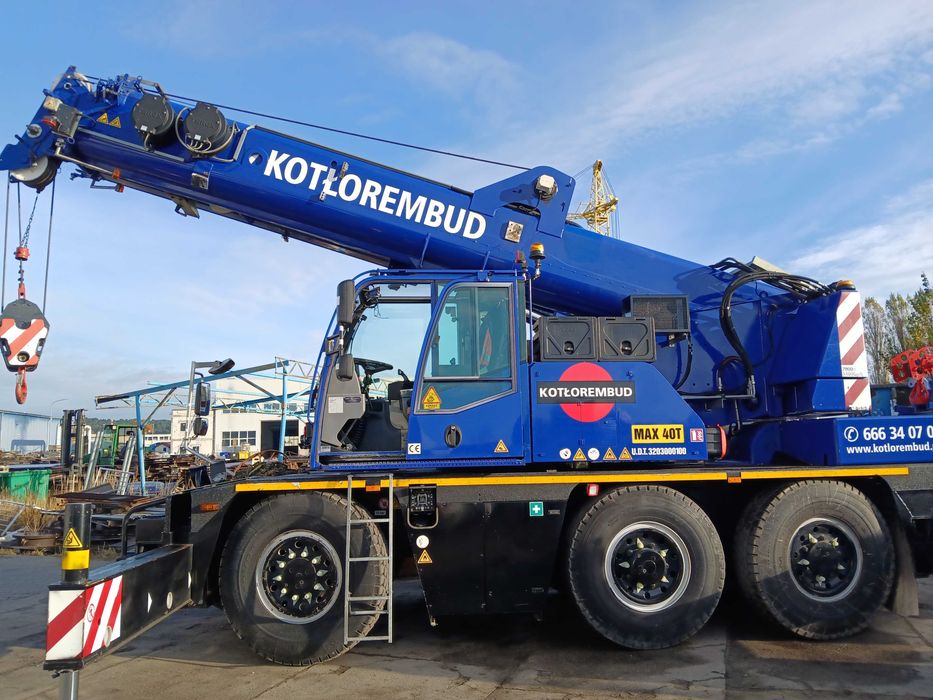 Wynajem dźwigu 40 T