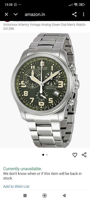 Relógio Victorinox Swiss Army Watch