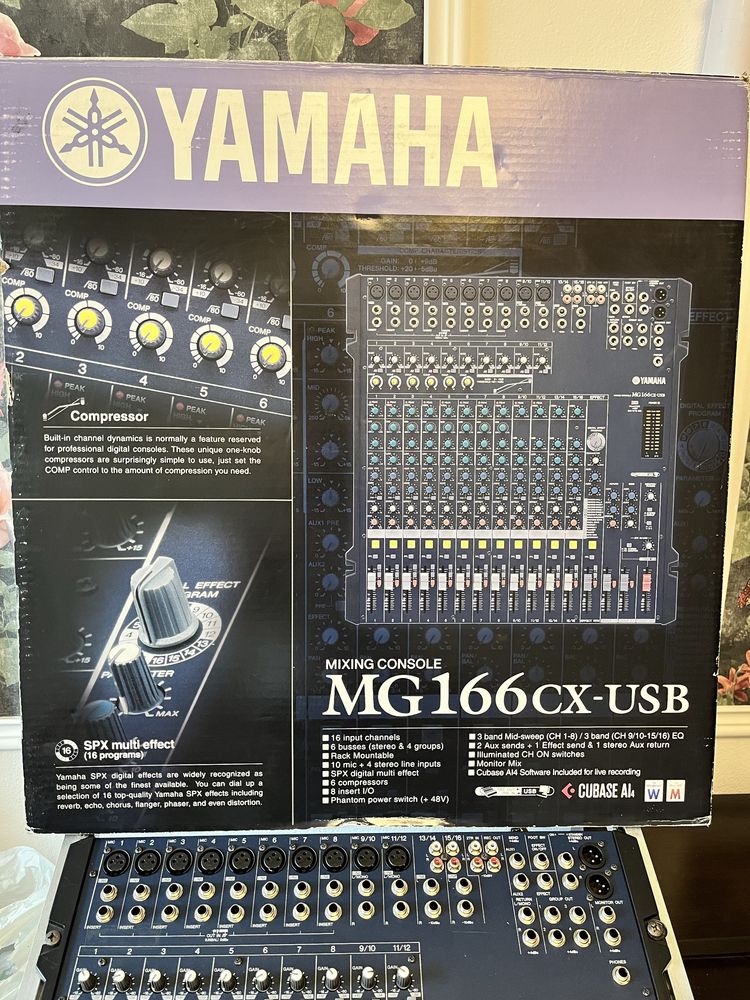 Mikser Yamaha MG166CX-USB