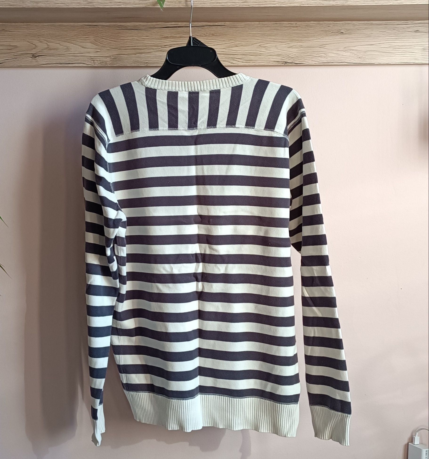 Sweter vintage w paski