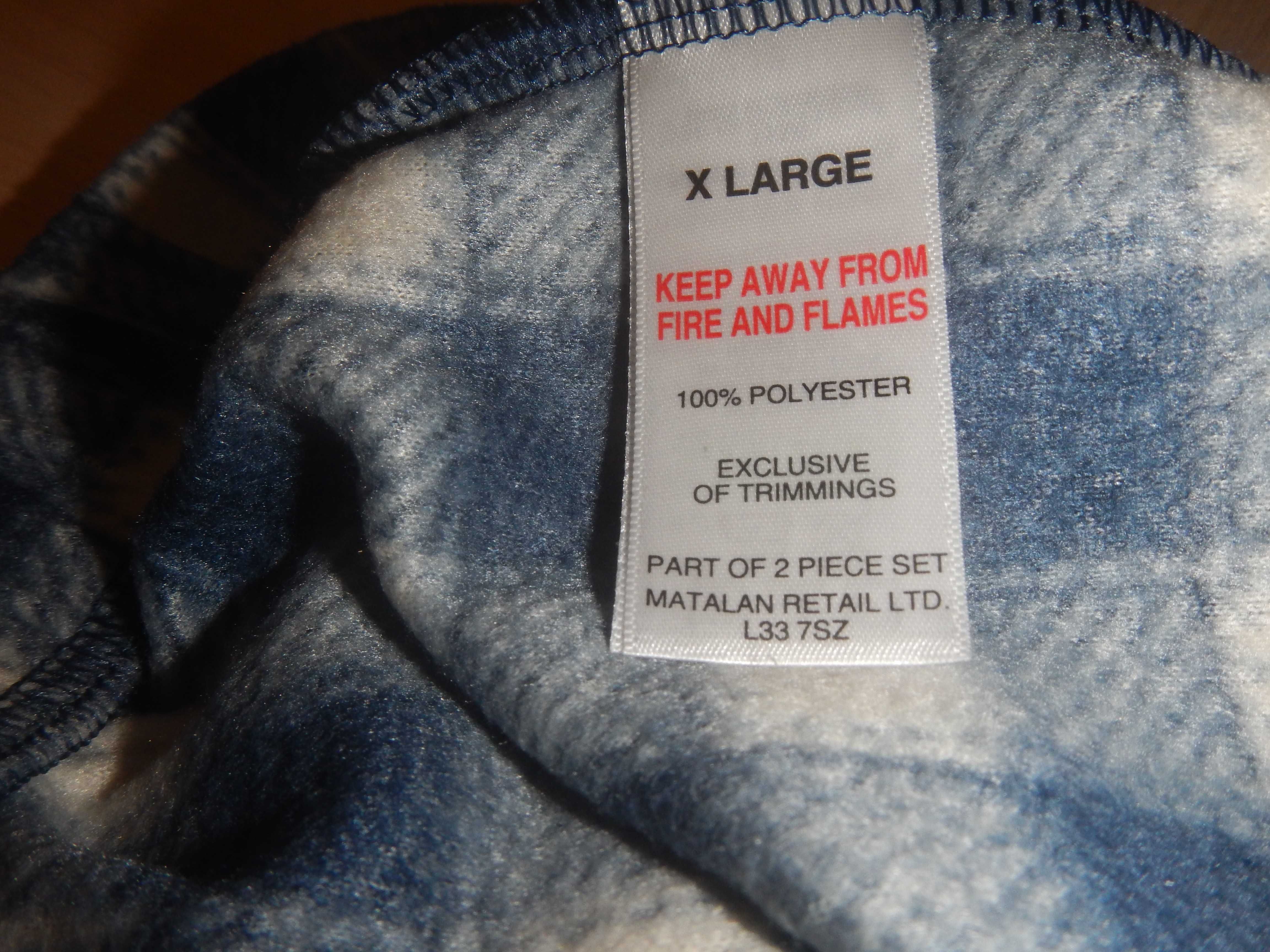 Флісові піжамні штани matalan p.xl