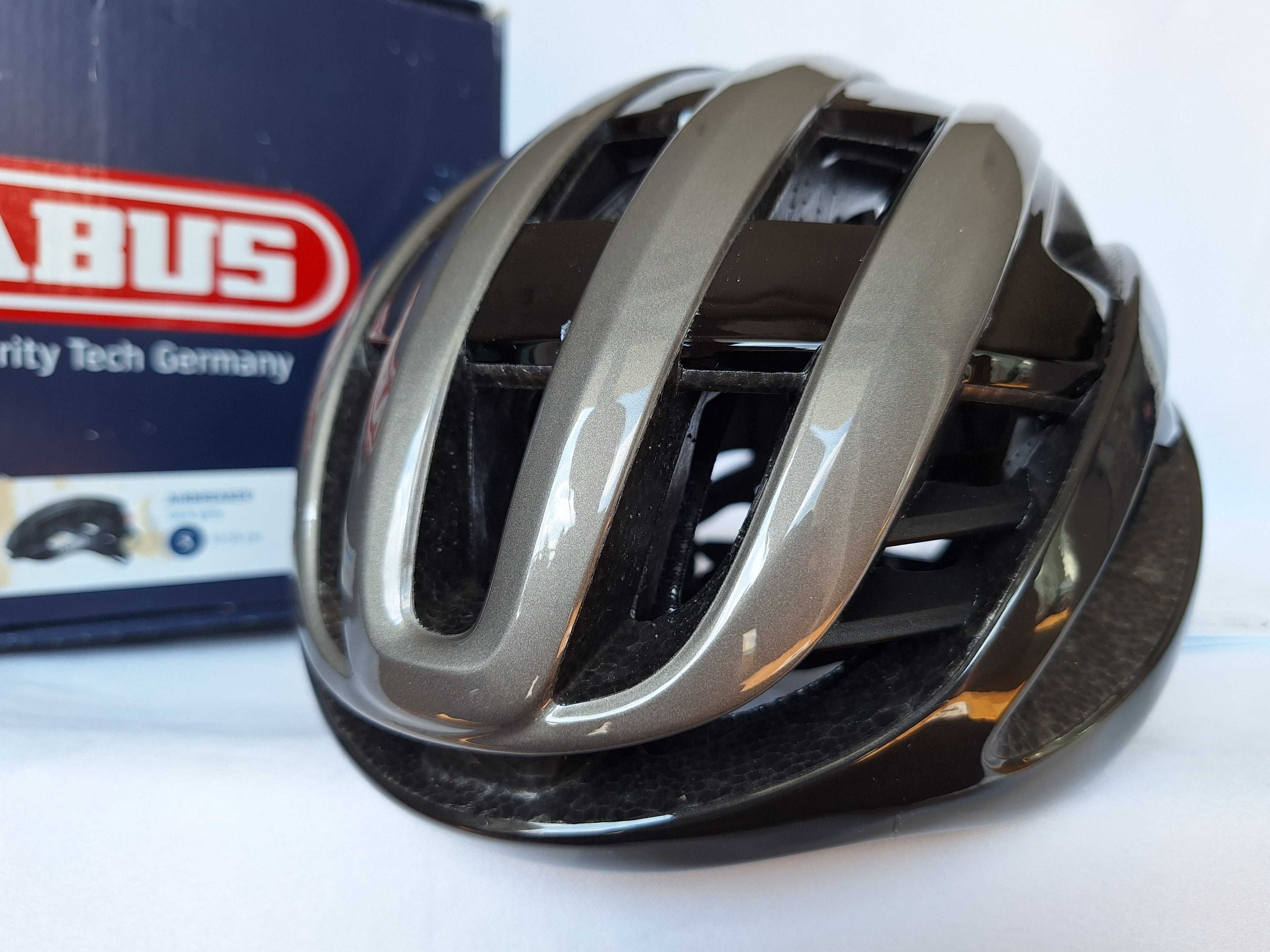 Kask rowerowy szosowy Abus AirBreaker Dark Grey S 51-55cm