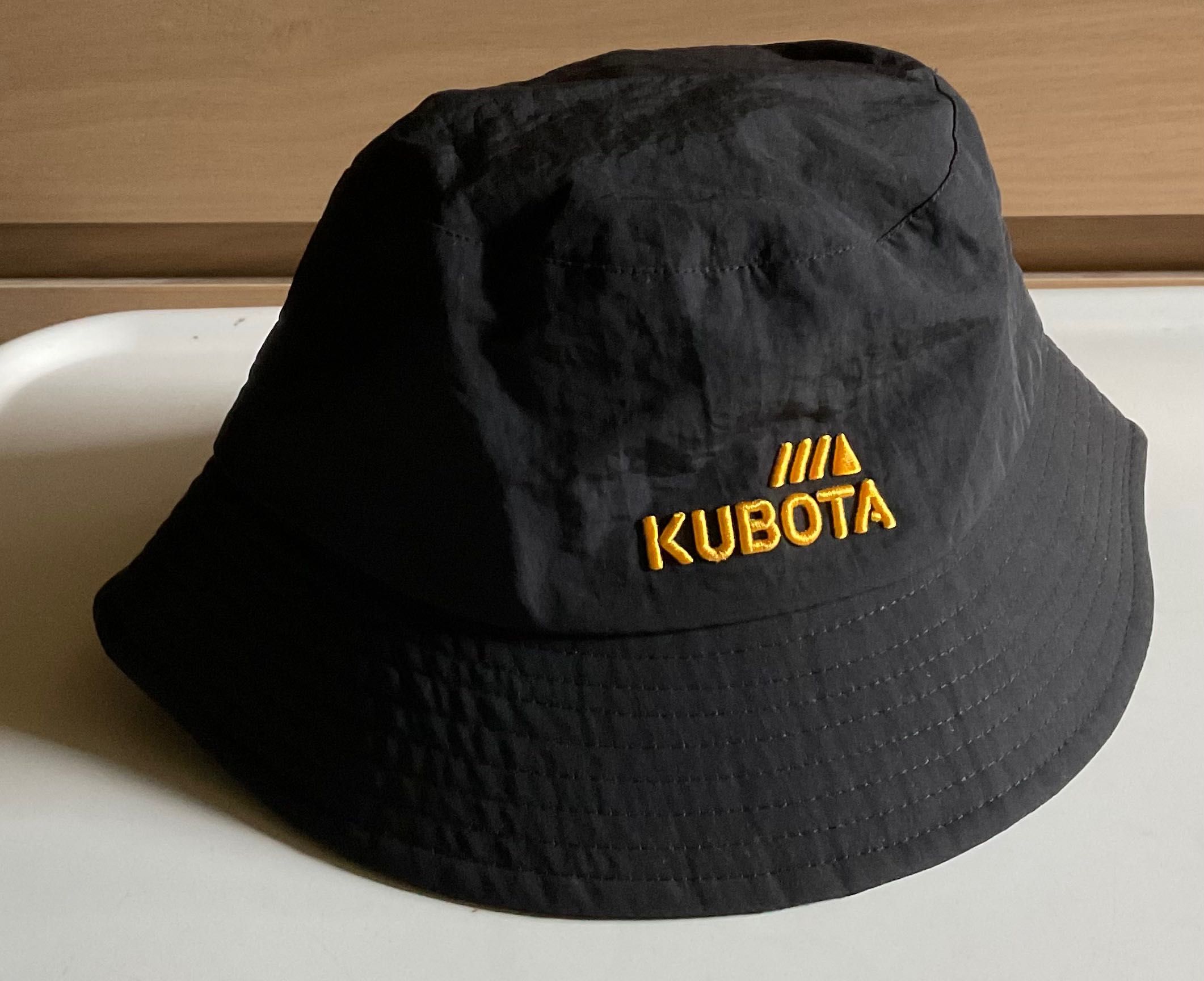 Kapelusz Bucket Hat czarny Kubota nowy