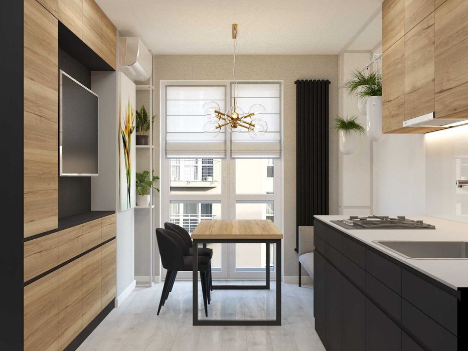 Дизайн інтер'єру/ Дизайн-проєкт квартири, будинку/ 3D Візуалізація