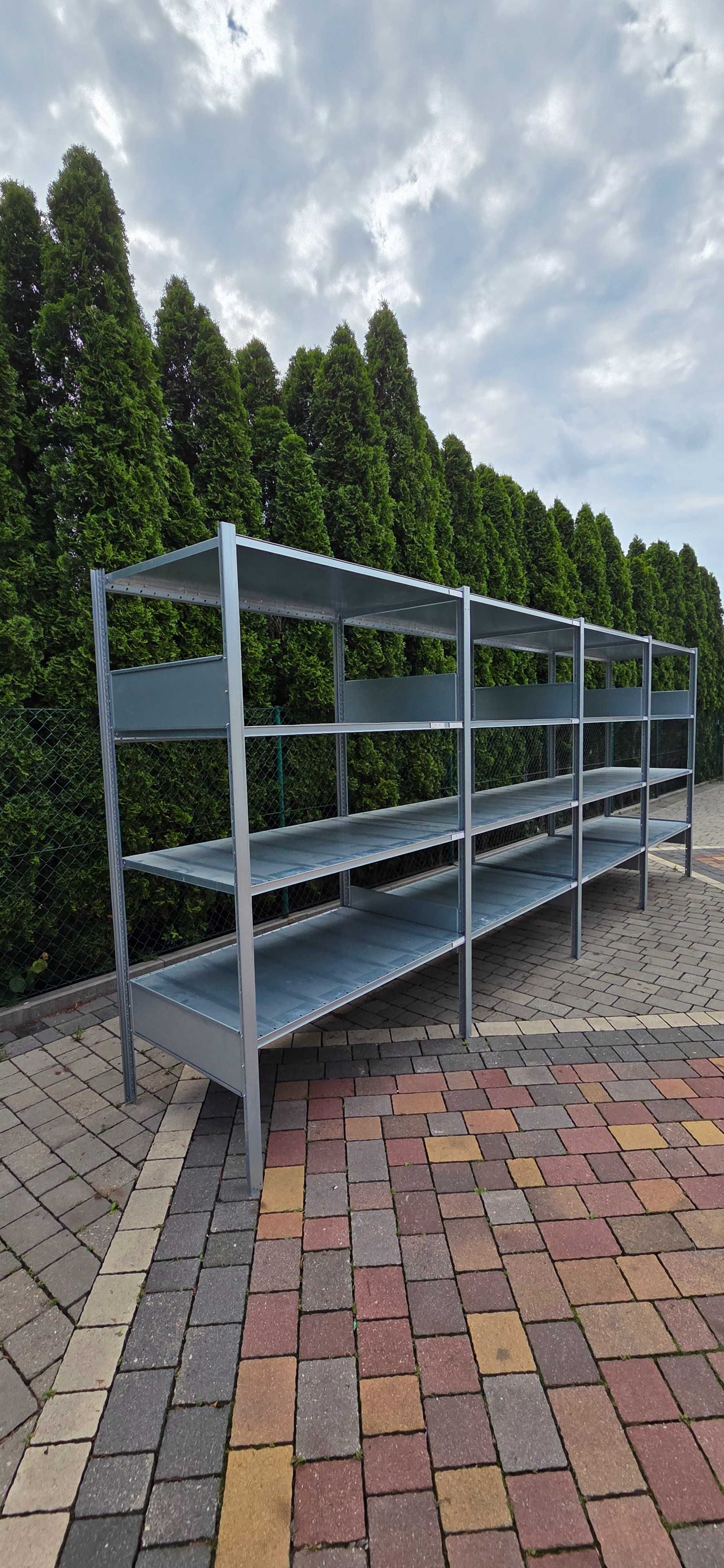 Regały magazynowe z demontażu 80gł x127x220 DEXION HI280 używany