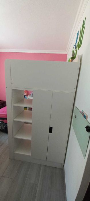 Conjunto de Cama Alta Ikea Smastad