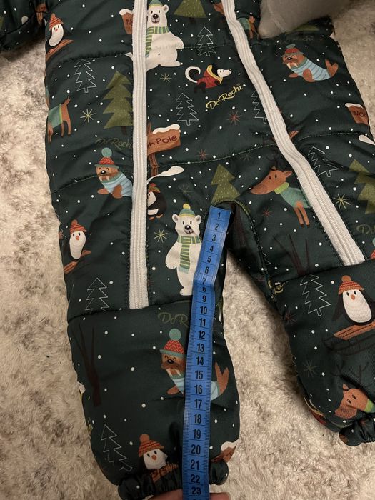 Зимовий комбінезон DoRechi, 74, + шапочка