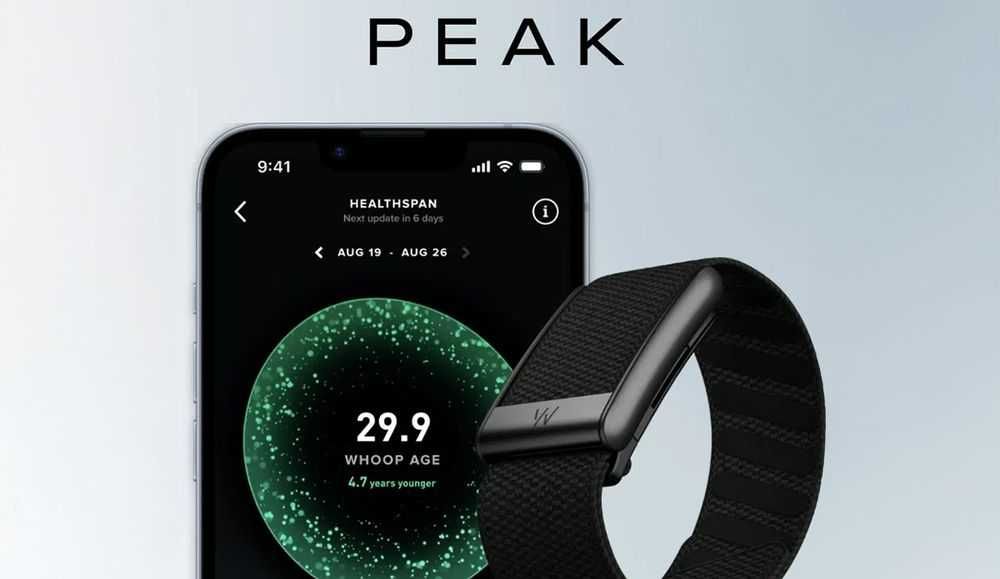 Whoop 5.0 Peak вже з підпискою на 1 місяць