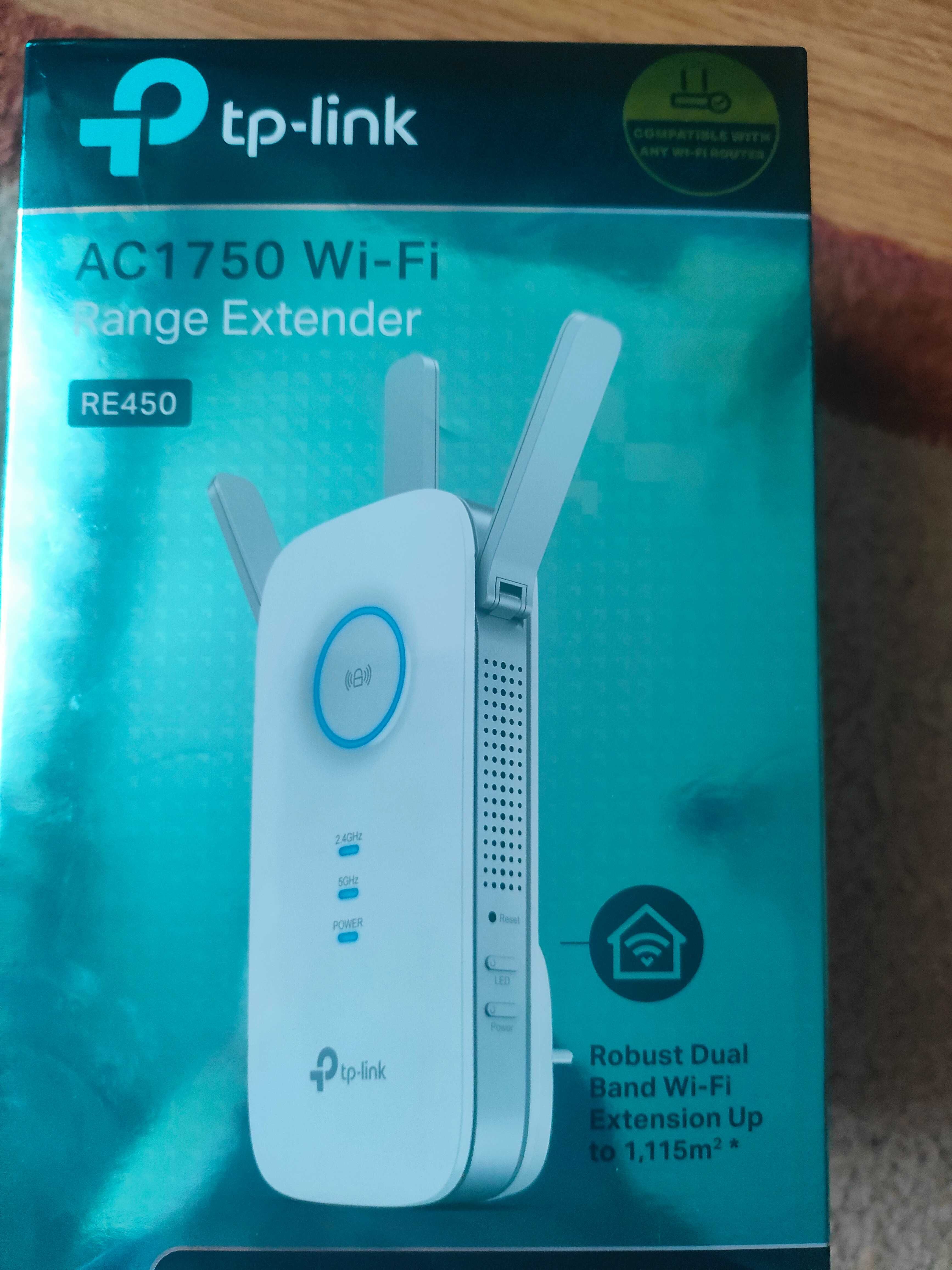 Wzmacniacz sygnału WiFi TP-LINK RE450, 1750Mb/s