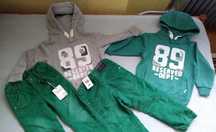 NOWE r.98 cm 2x bluza RESERVED,2 spodnie C&A sztruksy,bluzy,zestaw
