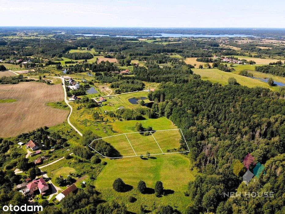 Atrakcyjna działka z widokiem na las