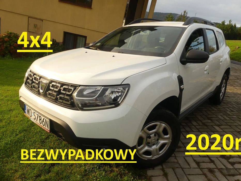 Dacia Duster BEZWYPADKOWY 2020r 4x4 1,3Tce 130KM Salon PL Klimatronik
