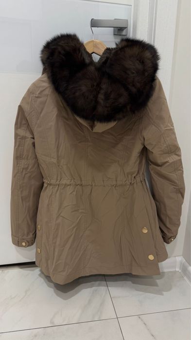 Парка з хутром кролика,стан гарний!