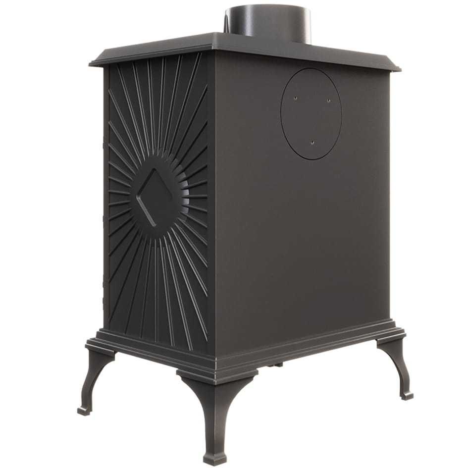 Piec piecyk kominek żeliwny koza KAWMET P3 ECO 7,4 kW wolnostojący