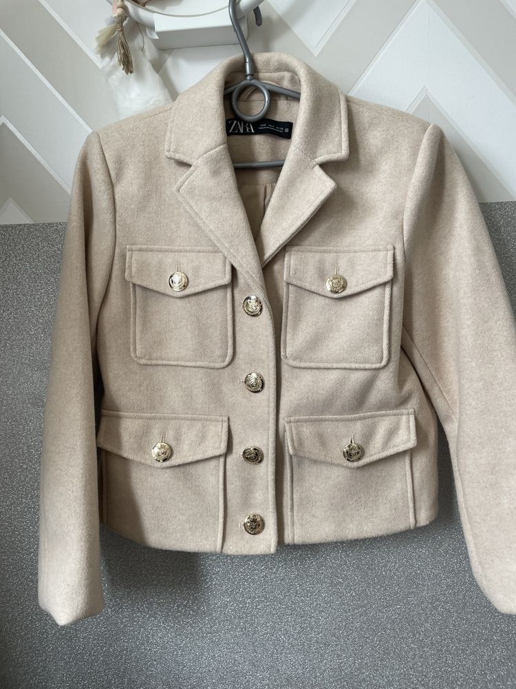 Пиджак накидка пальто Zara