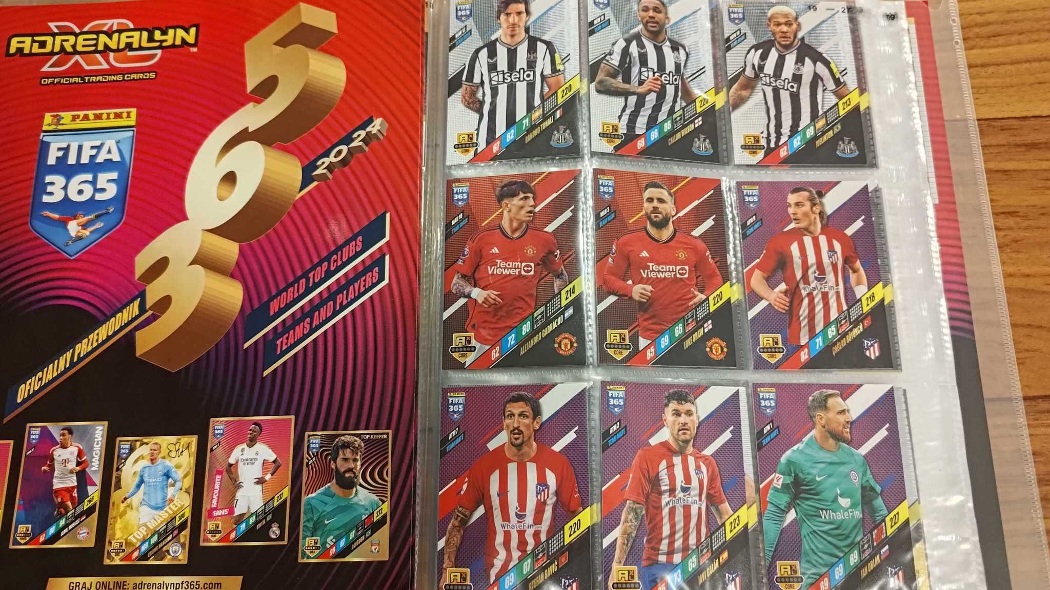 Karty Panini Album Fifa 365 - 2024 + 100 kart